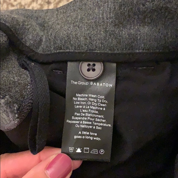Aritzia the Group Babaton Gray Crop Trousers - Picture 13 of 14